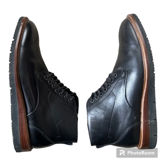 Steve Madden Admyral boots men’s size 12, black main image 4